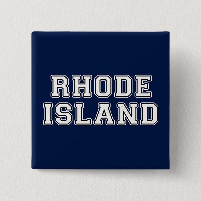 Chapa Cuadrada Rhode Island (Anverso)