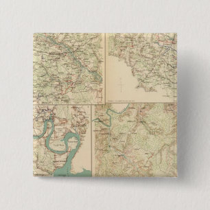 Chapa Cuadrada Richmond, Petersburgo, cinco horquillas