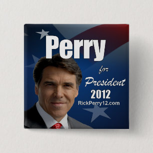 Chapa Cuadrada Rick Perry 2012