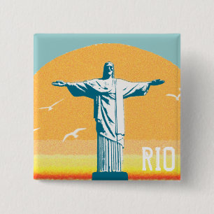 Chapa Cuadrada Río - Corcovado - Jesucristo el Redentor