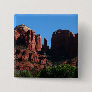 Chapa Cuadrada Roca catedral en el Monumento a Sedona Arizona