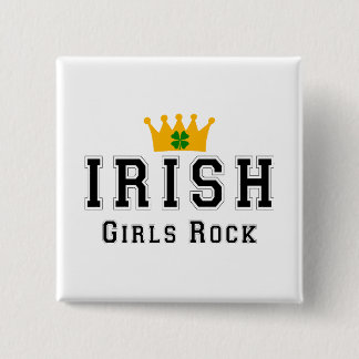 Chapa Cuadrada Roca irlandesa de los chicas