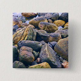 Chapa Cuadrada Rocas coloridas