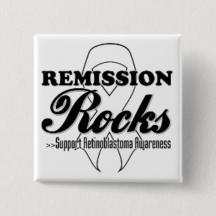 Chapa Cuadrada Rocas de la remisión - conciencia de