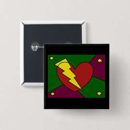 Chapa Cuadrada Rock Star Heart