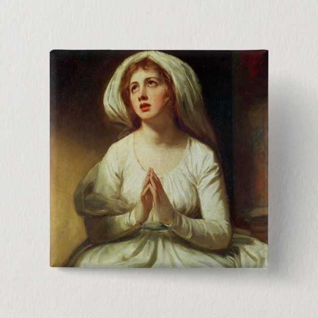 Chapa Cuadrada Rogación de señora Hamilton (Anverso)