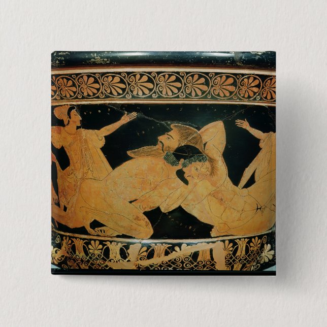 Chapa Cuadrada Rojo-figura cáliz-krater 2 del ático (Anverso)