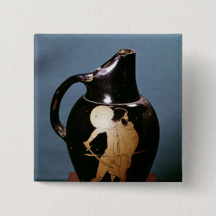 Chapa Cuadrada Rojo-figura oinochoe del ático