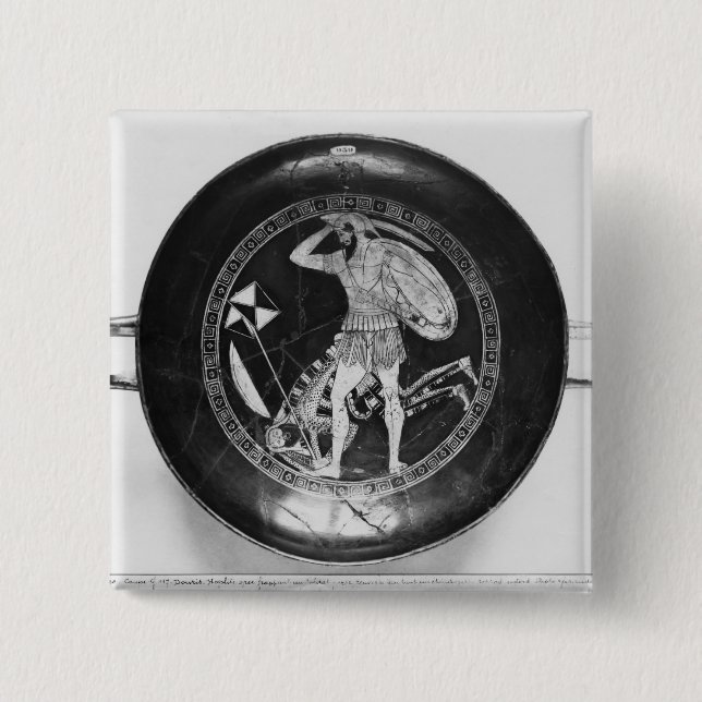 Chapa Cuadrada Rojo-figura taza del ático (Anverso)