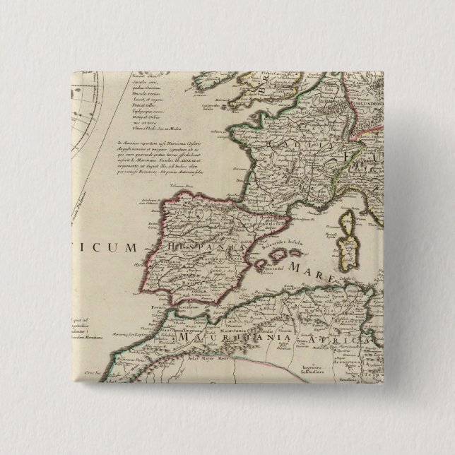 Chapa Cuadrada Roma 5 (Anverso)