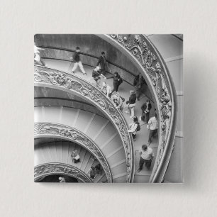 Chapa Cuadrada Roma Italia, escalera del Vaticano 3