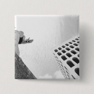 Chapa Cuadrada Roma Italia, EUR Palazzo del Lavoro 2