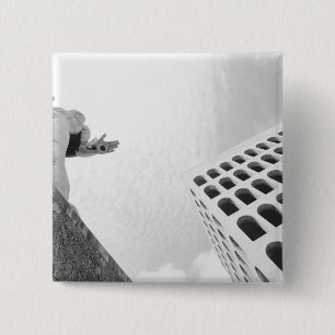 Chapa Cuadrada Roma Italia, EUR Palazzo del Lavoro 2