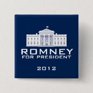 Chapa Cuadrada Romney 2012