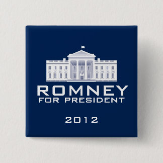 Chapa Cuadrada Romney 2012