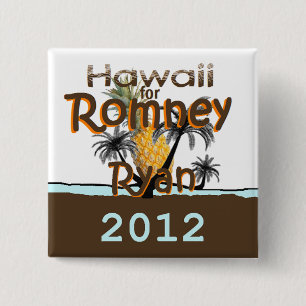 Chapa Cuadrada Romney Ryan