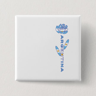 Chapa Cuadrada Rosa argentino