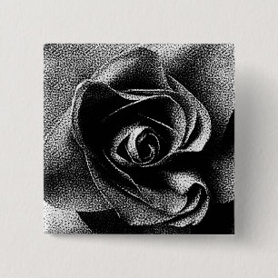 CHAPA CUADRADA ROSA NEGRO