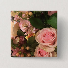 Chapa Cuadrada Rosas