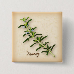 Chapa Cuadrada Rosemary Herb