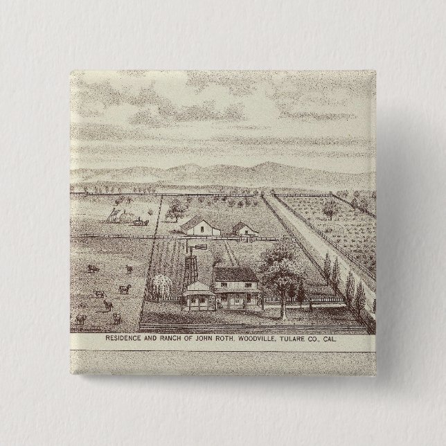 Chapa Cuadrada Roth, ranchos de Scruggs (Anverso)