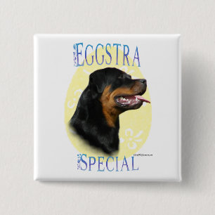 Chapa Cuadrada Rottweiler Eggstra Special