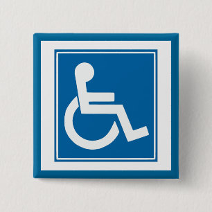 Chapa Cuadrada Rótulo de Handicap