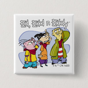 Chapa Cuadrada Rótulos Ed, Edd, n Eddy Hand