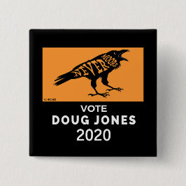 Chapa Cuadrada Roy Moore NeverMoore Doug Jones 2020
