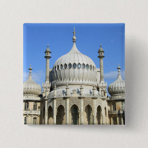 Chapa Cuadrada Royal Pavilion, Brighton, Sussex, Inglaterra