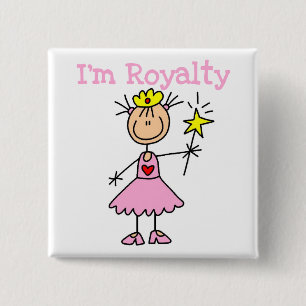 Chapa Cuadrada Royalty Princess