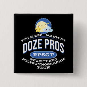 Chapa Cuadrada RPSGT Kawaii Doze Luna Pros PolySomnoGraphic Tech