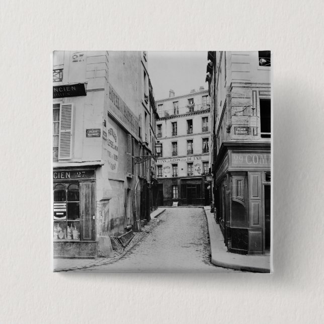 Chapa Cuadrada Ruda Maitre Albert París, 1858-78 (Anverso)