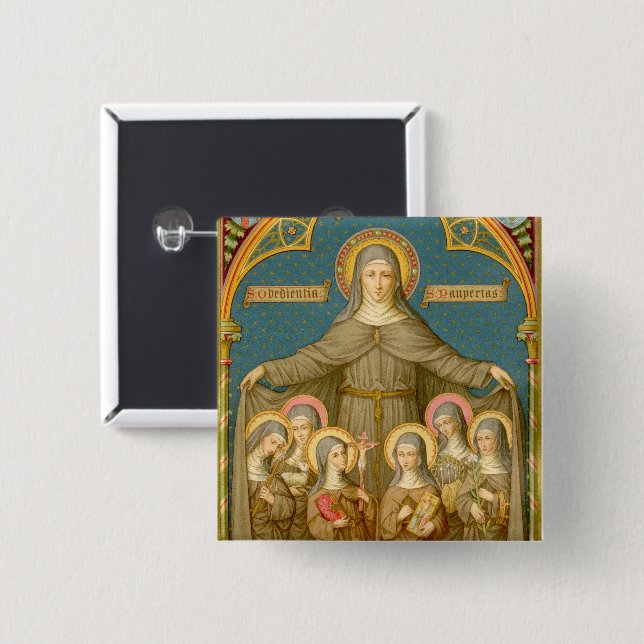 Chapa Cuadrada Rue de Asís y Nuns (SAU 027) (Anverso y reverso)