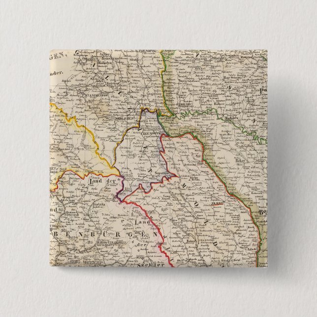 Chapa Cuadrada Rumanía, Polonia (Anverso)