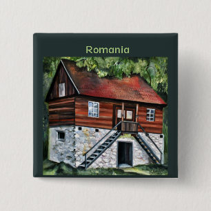 Chapa Cuadrada Rumania: Tradicional Casa Transilvana