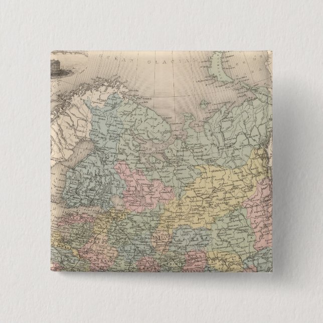 Chapa Cuadrada Rusia 7 (Anverso)