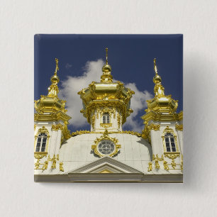 Chapa Cuadrada Rusia. Petrodvorets. Palacio Peterhof. Pedro el 4