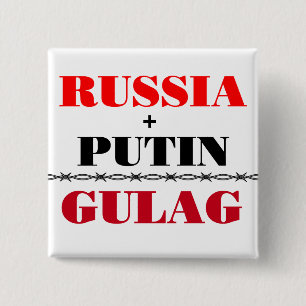 Chapa Cuadrada Rusia y Putin