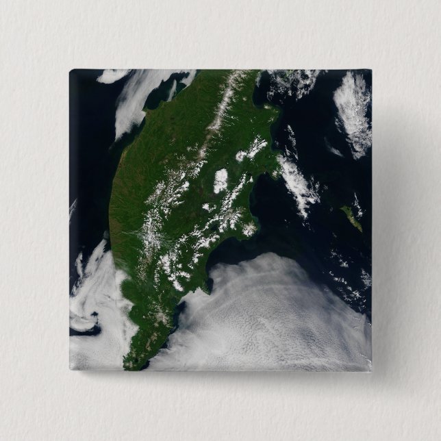 Chapa Cuadrada Rusiaanto: ½ península de Kamchatka (Anverso)