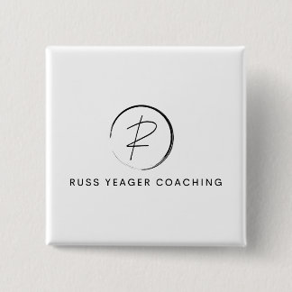 Chapa Cuadrada Russ Yeager Coaching Signature Logo