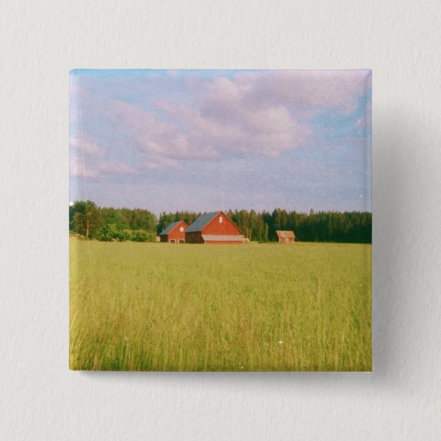 Chapa Cuadrada Rustic summer field, Helsingia, Sweden (Anverso)