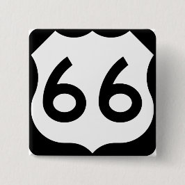 Chapa Cuadrada Ruta 66