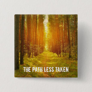 Chapa Cuadrada Ruta menos tomada