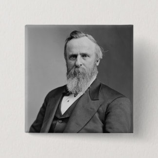 Chapa Cuadrada Rutherford B. Hayes