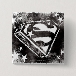 Chapa Cuadrada S-Escudo con las estrellas