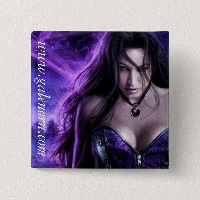 Chapa Cuadrada Sacerdotisa que soña la insignia cuadrada del Pin (Anverso)