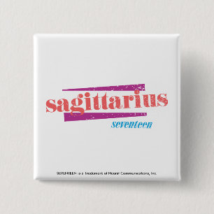 Chapa Cuadrada Sagitario LtPink