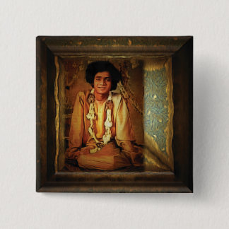 Chapa Cuadrada Sai Baba