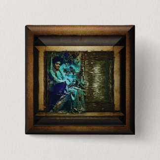 Chapa Cuadrada Sai Baba